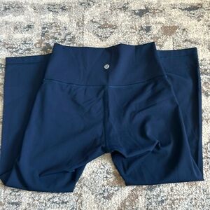 Navy blue lululemon leggings